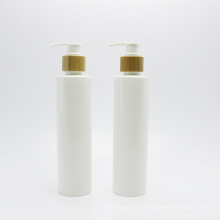 100% 250ml PLA biodegradable bottles cosmetic bottles liquid shampoo container PLA-109AN
